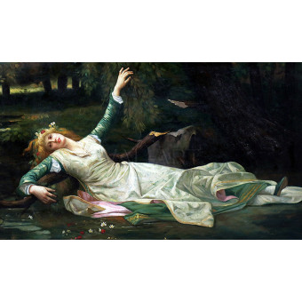 РЕПРОДУКЦИИ НА КАРТИНИ Офелия (1883)